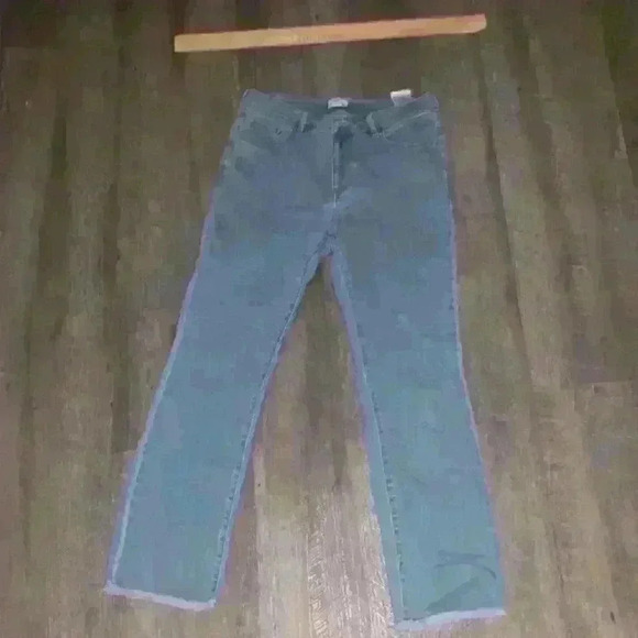 Logo straight woman’s jeans - Picture 1 of 6